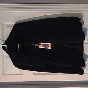 Microfiber fuzzy sweater